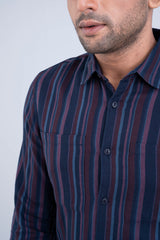 Y-Fit Striped Casual Shirt