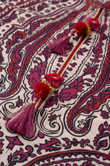 Relaxed Fit Embellished Lawn Kurta