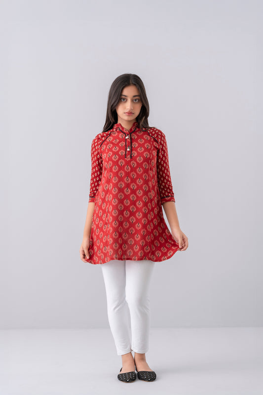 Junior Girls Ethnic Frock (10-14 Years)