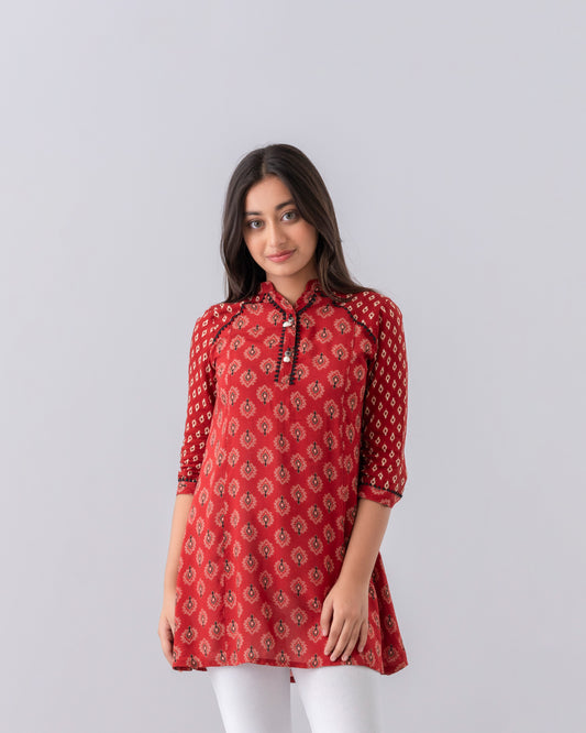 Junior Girls' Ethnic Frock (10-14 Years)