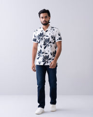 Regular Fit Printed Polo Shirt