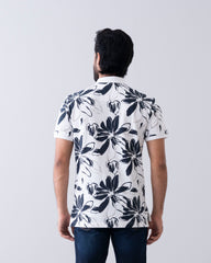 Regular Fit Printed Polo Shirt