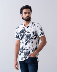 Regular Fit Printed Polo Shirt