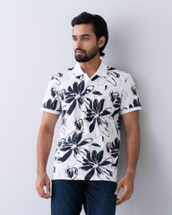 Regular Fit Printed Polo Shirt
