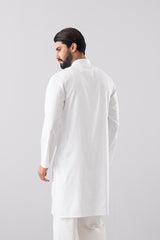 Regular Fit Jacquard Cotton Semi-Formal Panjabi