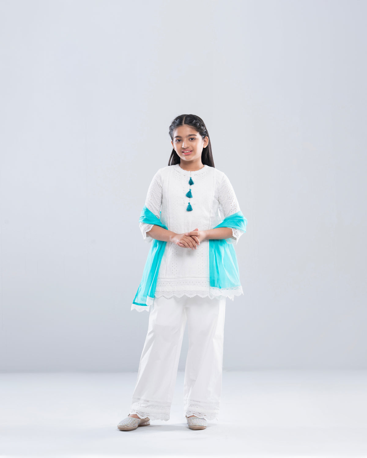 Princess Ethnic Partywear Set (2-4 Years)