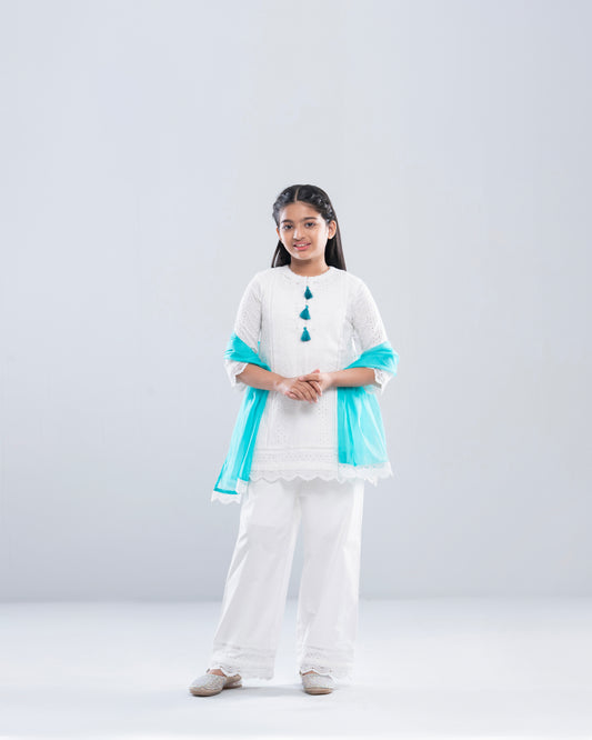 Princess Ethnic Partywear Set (6-8 Years)