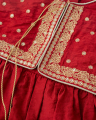 Newborn Girls' Ethnic Partywear Set (6-18 Months)