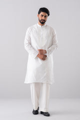Regular Fit Embroidered Semi-Formal Panjabi
