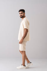 Regular Fit Textured Shorts