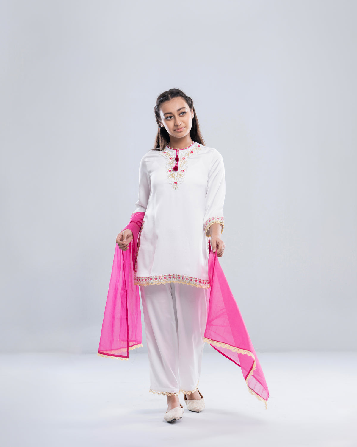 Princess Ethnic Partywear Set (10-14 Years)