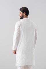 Regular Fit Embroidered Semi-Formal Panjabi