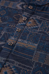 Regular Fit Jacquard Cotton Semi-Formal Panjabi