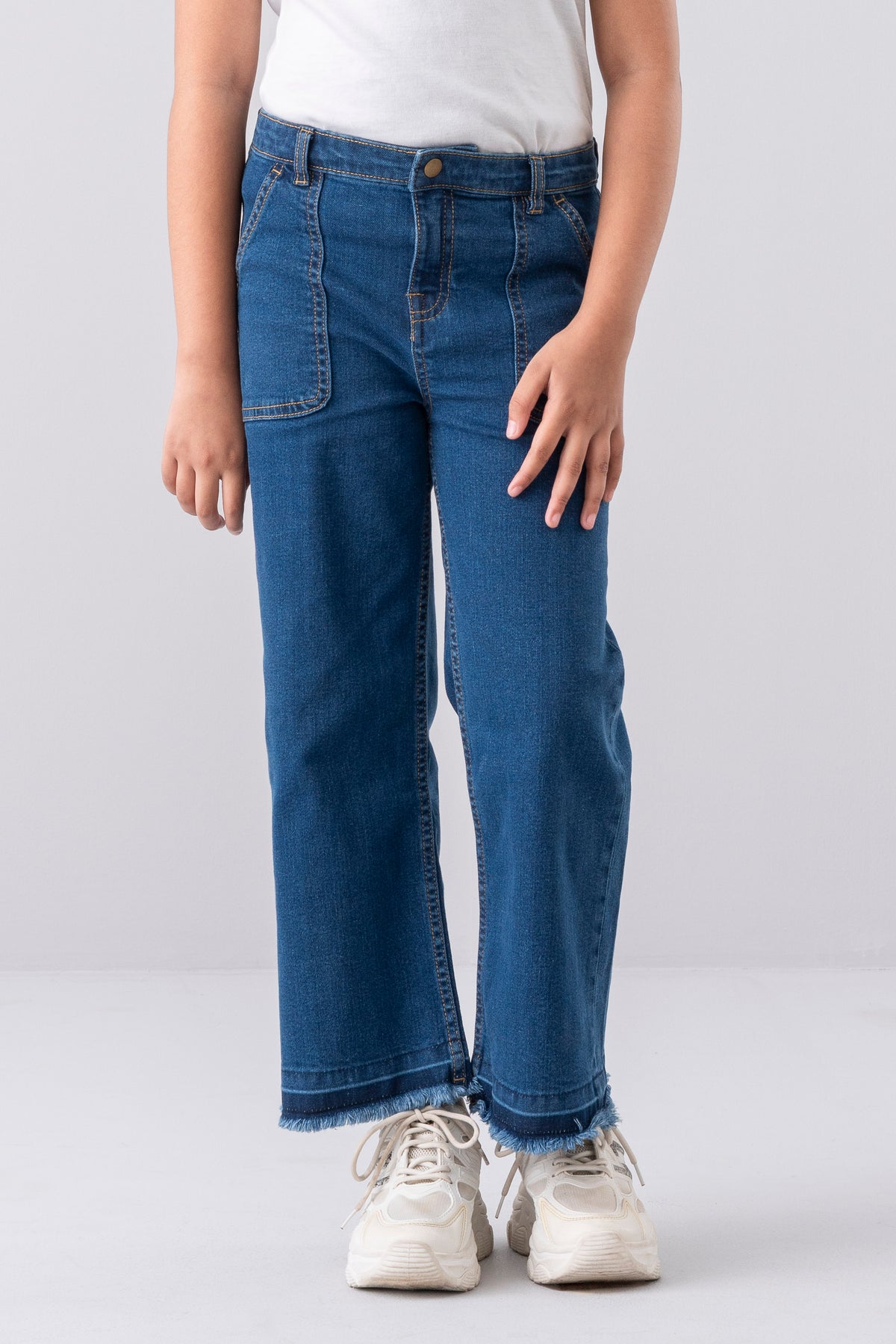 Girls' Denim Bottom (2-4 Years)