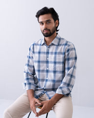 Regular Fit Check Casual Shirt