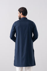 Regular Fit Embroidered Blended Fabric Formal Panjabi