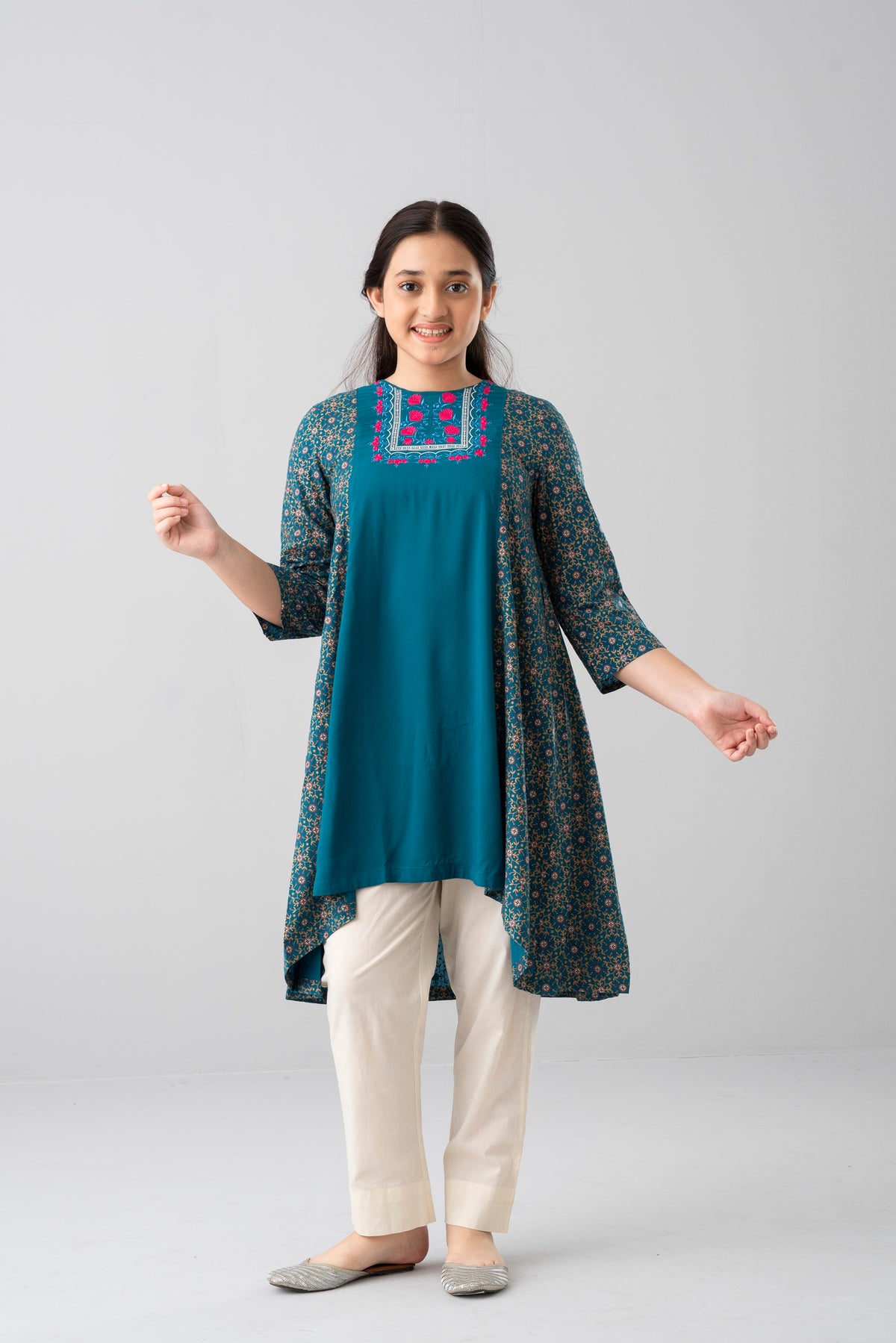 Junior Girls Ethnic Top (10-14 Years)