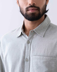 Regular Fit Solid Casual Shirt