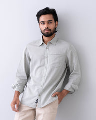 Regular Fit Solid Casual Shirt