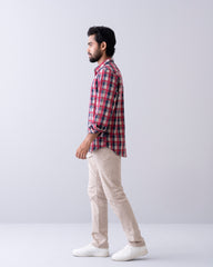 Regular Fit Check Casual Shirt