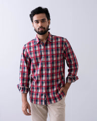 Regular Fit Check Casual Shirt