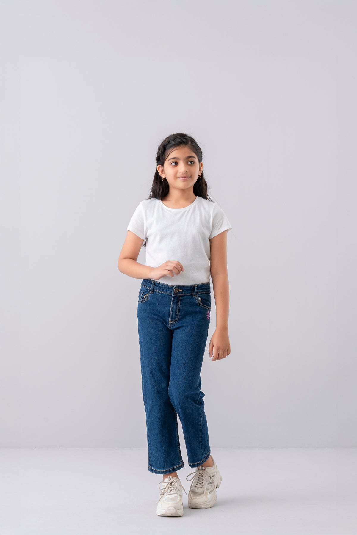 Princess Denim Bottom (2-4 Years)