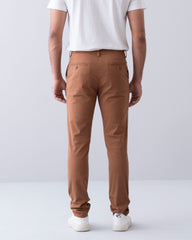 Slim Fit Solid Chinos