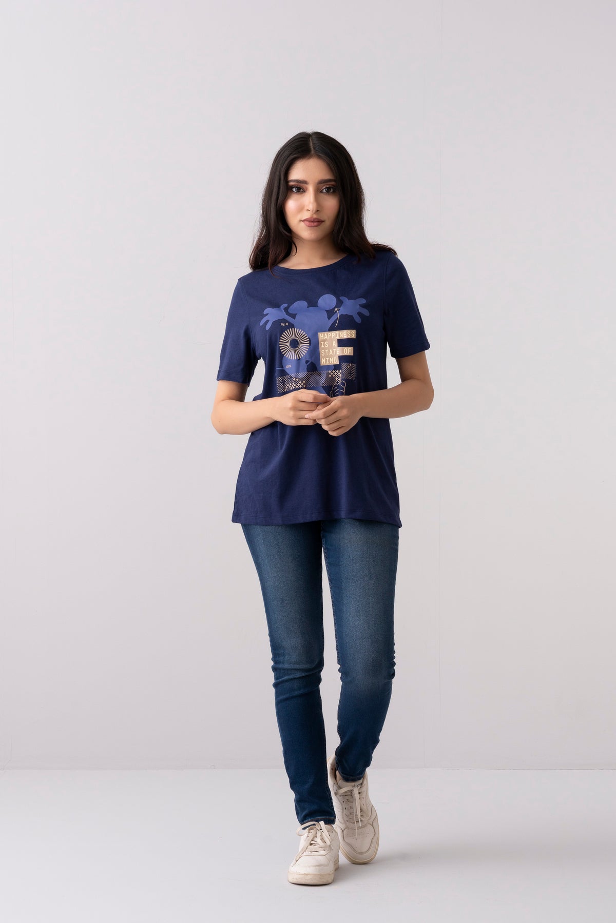 Mickey Mouse-themed Relaxed Fit Crew Neck T-Shirt - Disney