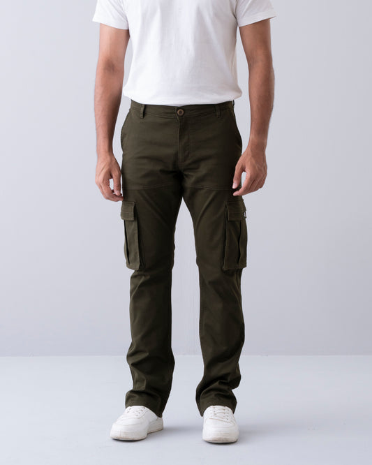 Straight fit Fashion Trousers