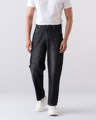 Baggy Fit Black Jeans
