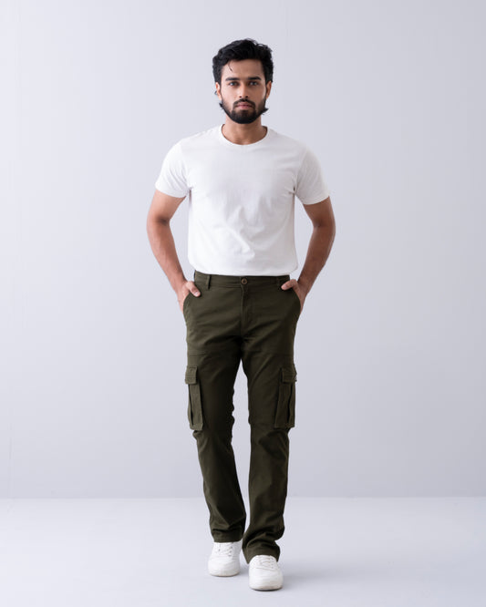 Straight fit Fashion Trousers