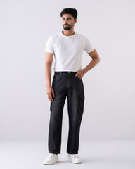 Baggy Fit Black Jeans