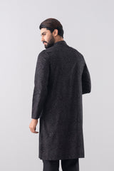 Regular Fit Jacquard Cotton Semi-Formal Panjabi