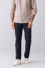 Regular Fit Solid Chinos