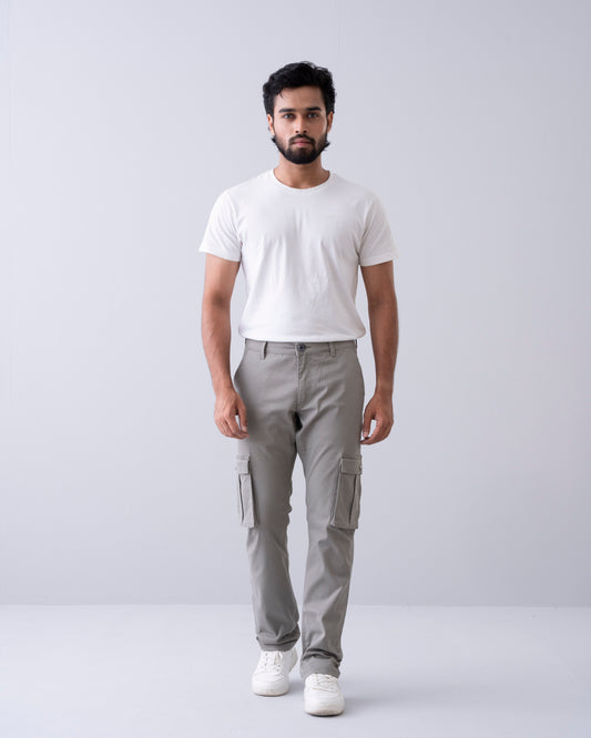 Straight Fit Fashion Trousers