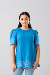 Junior Girls Knit Fashion Top (10-14 Years)