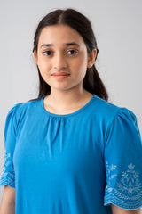 Junior Girls Knit Fashion Top (10-14 Years)