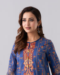 Smart Fit Embroidered Two-Piece Lawn