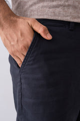 Regular Fit Solid Chinos