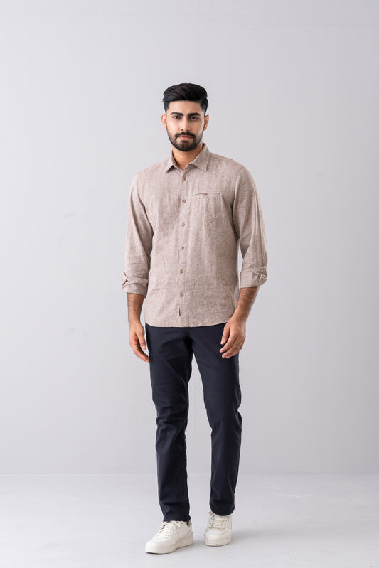 Regular Fit Solid Chinos