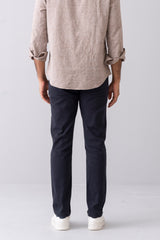 Regular Fit Solid Chinos