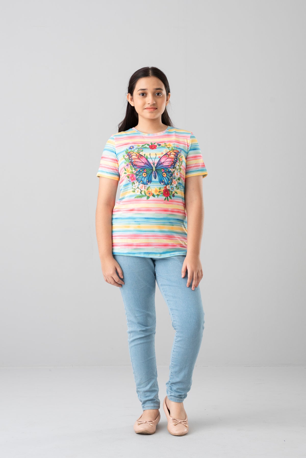 Junior Girls Knit Fashion Tops (10-14 Years)