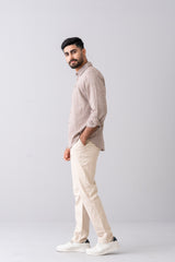 Regular Fit Solid Chinos