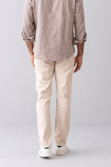 Regular Fit Solid Chinos