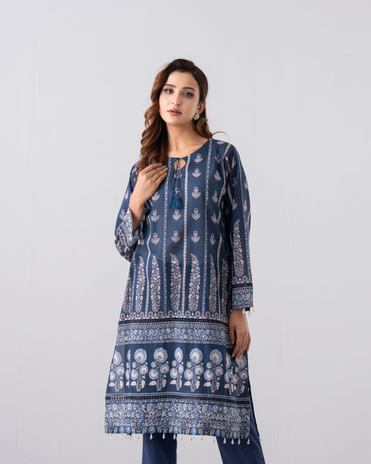 Relaxed Fit Printed Lawn Kurta