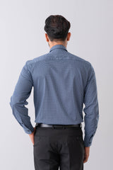 Regular Fit Micro-Printed Templeton Formal Shirt