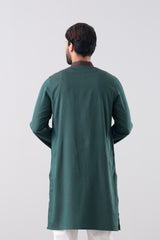 Regular Fit Embroidered Semi-Formal Panjabi