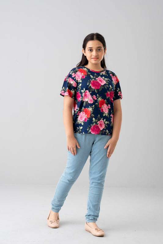 Junior Girls Knit Fashion Tops (10-14 Years)