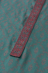 Regular Fit Embroidered Semi-Formal Panjabi