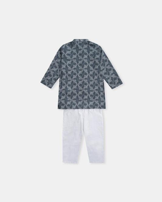 Newborn Boys' Panjabi Set (0-6 Months)